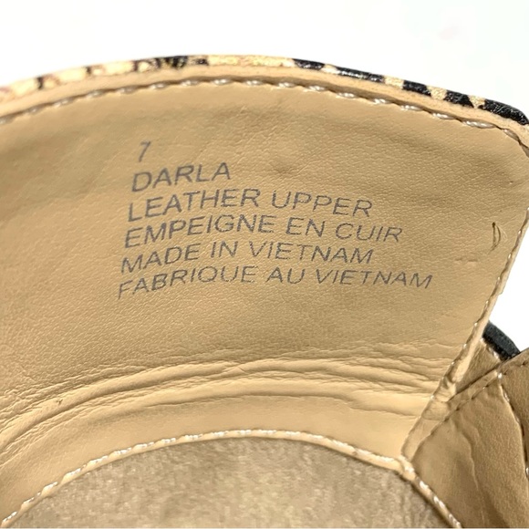 Women’s Slip On en THREAD Snakeskin Darla Mules Size 7 - Picture 8 of 9